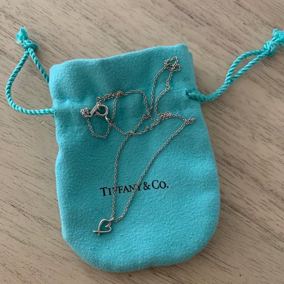 Tiffany & Co. Heart Necklace w/ Pouch - Picture 4 of 4